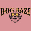 Dog Daze - Golden Retriever - Ladies T-Shirt V-Neck