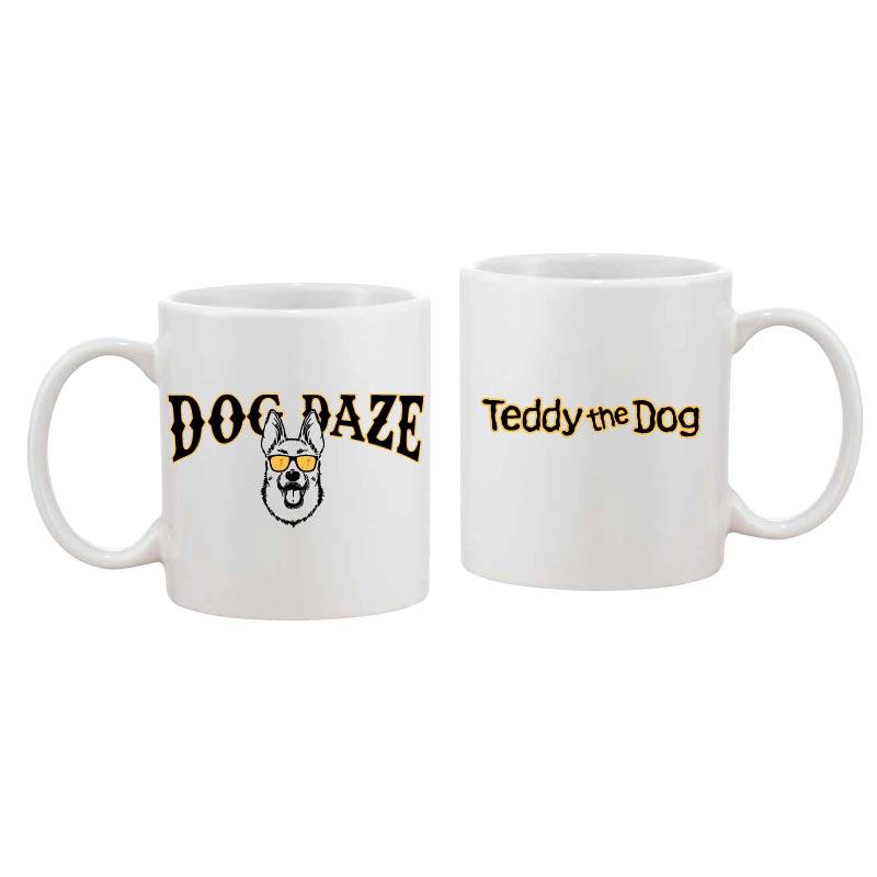 Dog Daze - German Shepherd Dog - Coffee Mug