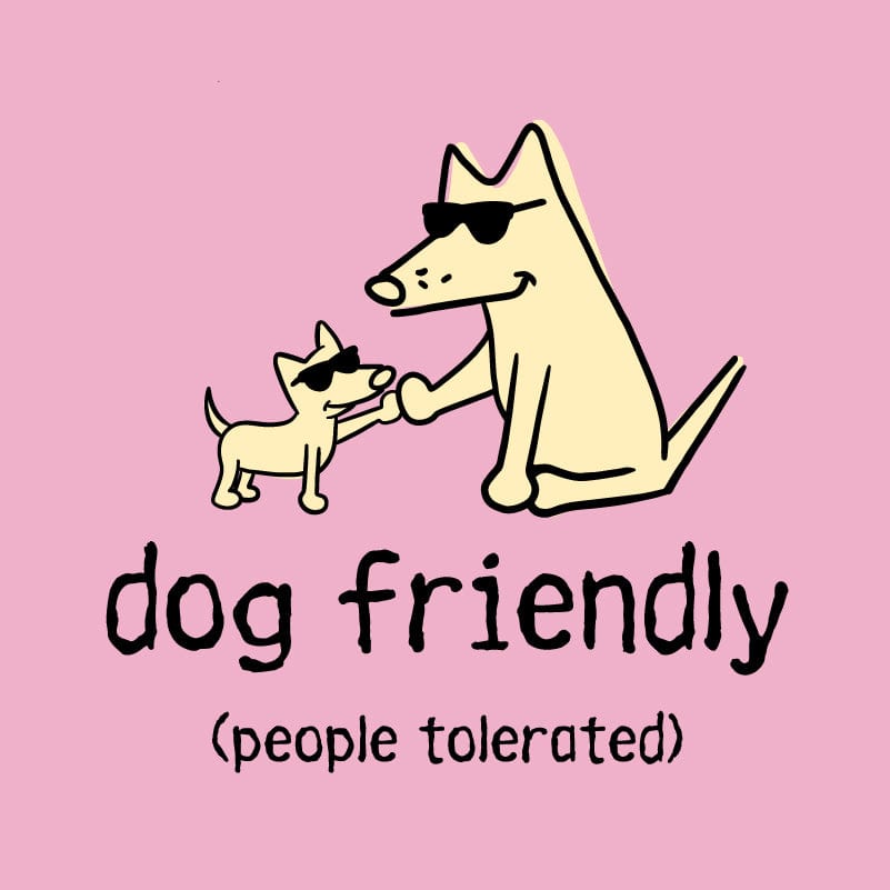 Dog Friendly People Tolerated - Classic Tee