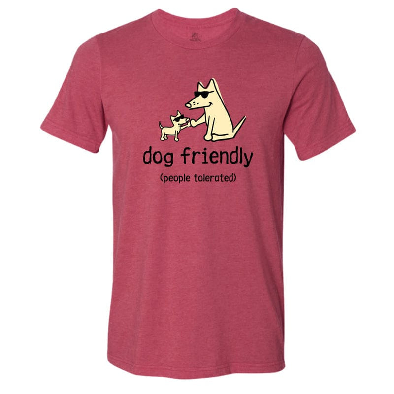 Dog Friendly People Tolerated - Lightweight Tee