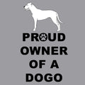 Dogo Argentino Proud Owner - Women's V-Neck T-Shirt