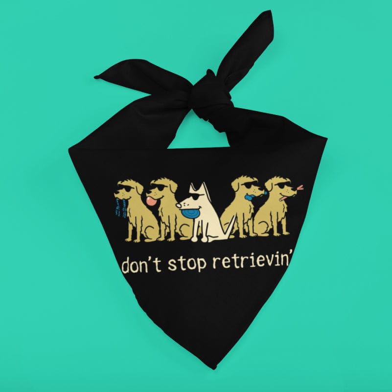 Don't Stop Retrievin - Doggie Bandana