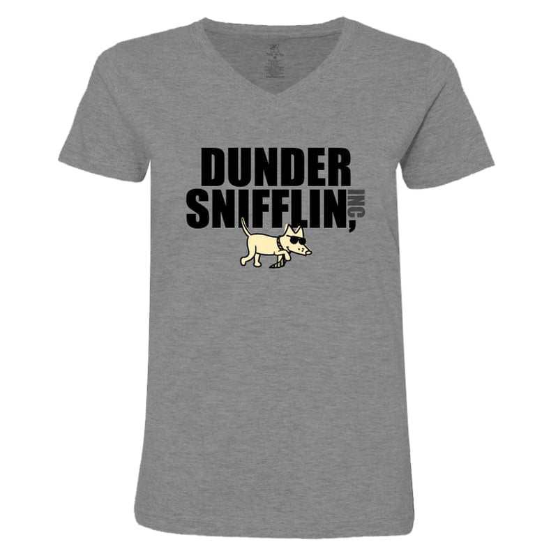 Dunder Snifflin - Ladies T-Shirt V-Neck
