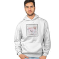 English Setter Love Text - Adult Unisex Hoodie Sweatshirt