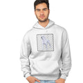 American Bulldog Love Text - Adult Unisex Hoodie Sweatshirt