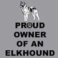 Norwegian Elkhound Proud Owner - Women's V-Neck T-Shirt