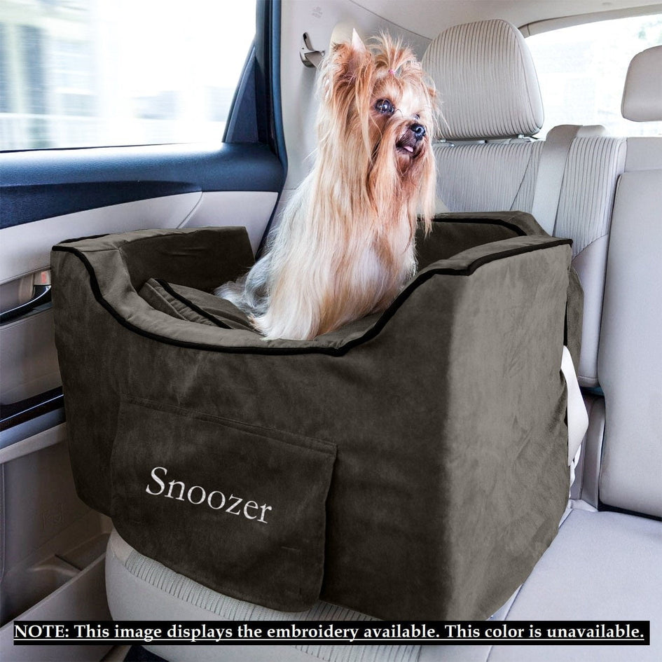 Lookout® II Luxury Microsuede Dog Car Seat