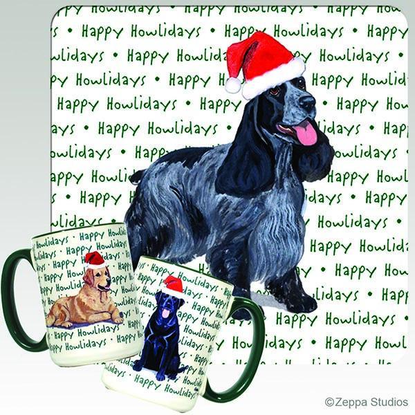 English Cocker Spaniel Holiday Mug