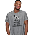 English Cocker Spaniel Proud Owner - Adult Unisex T-Shirt