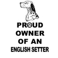 English Setter Proud Owner - Women's V-Neck T-Shirt