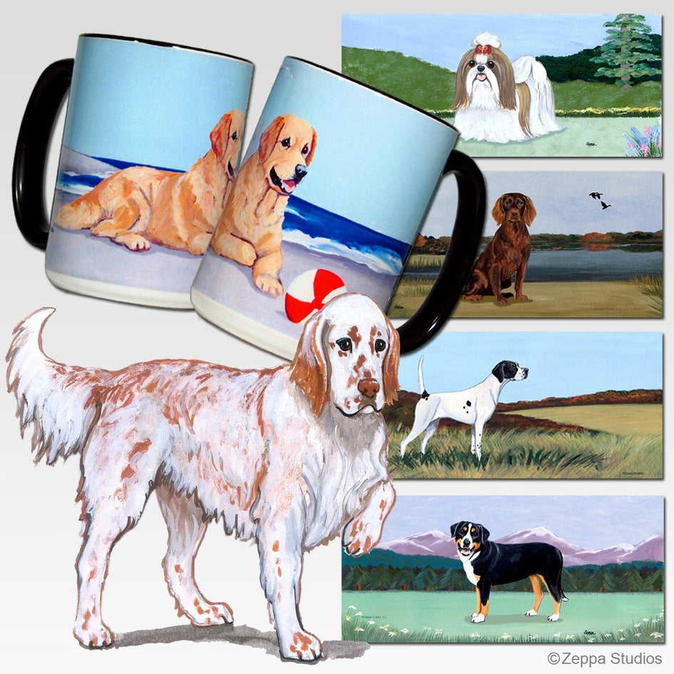 English Setter Scenic Mug