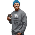 American Eskimo Dog Proud Owner - Adult Unisex Crewneck Sweatshirt