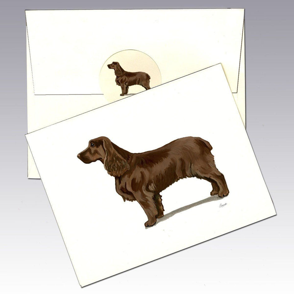 Field Spaniel Note Cards