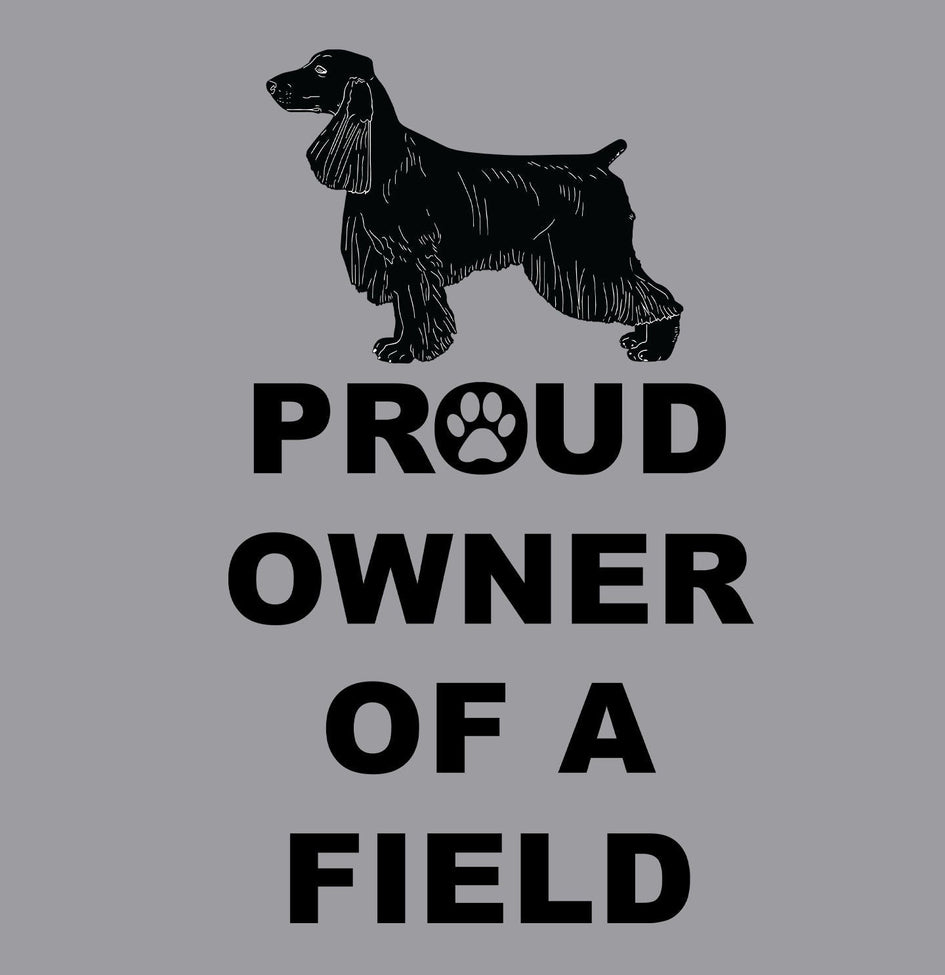 Field Spaniel Proud Owner - Women's V-Neck T-Shirt