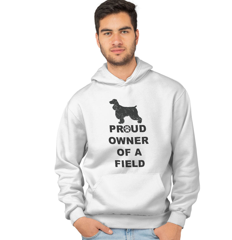 Field Spaniel Proud Owner - Adult Unisex Hoodie Sweatshirt