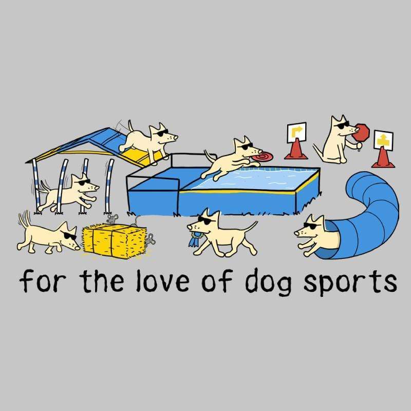 For The Love Of Dog Sports - Ladies T-Shirt V-Neck