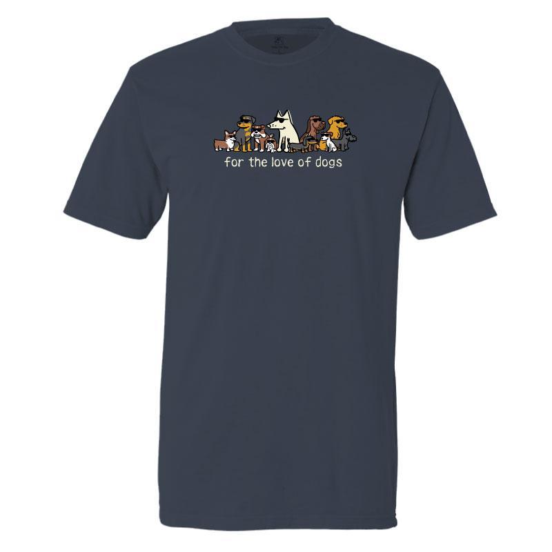 For The Love Of Dogs - Classic Tee, Blue