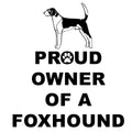 American Foxhound Proud Owner - Women's V-Neck T-Shirt