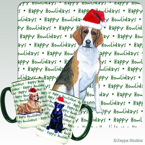 Foxhound Holiday Mug