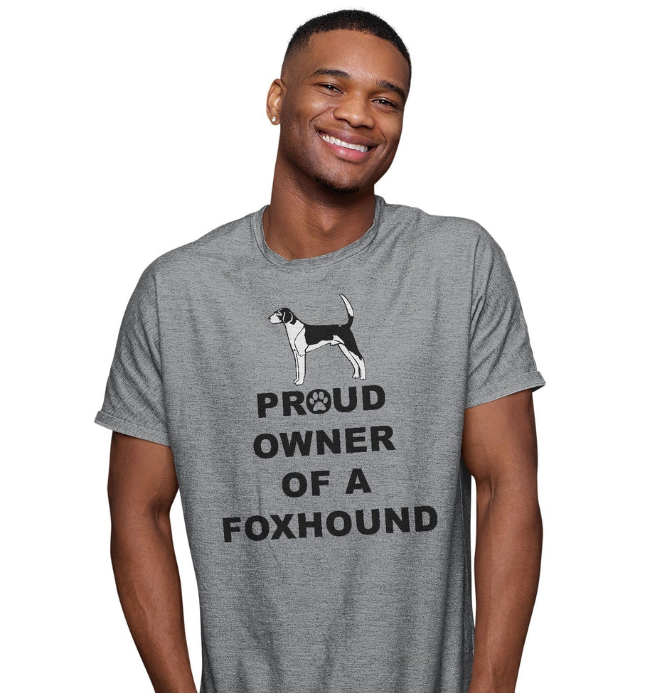 American Foxhound Proud Owner - Adult Unisex T-Shirt