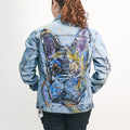 Customized Hand-Painted Dog Breed Denim Jackets