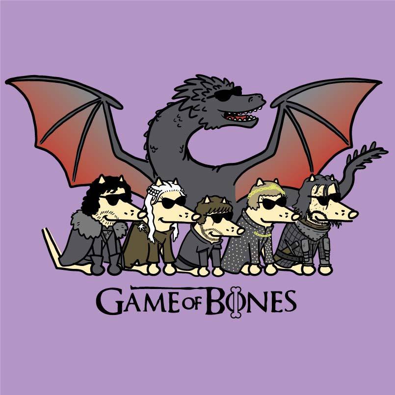 Game of Bones Final Season - Ladies T-Shirt V-Neck