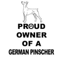 German Pinscher Proud Owner - Adult Unisex Hoodie Sweatshirt