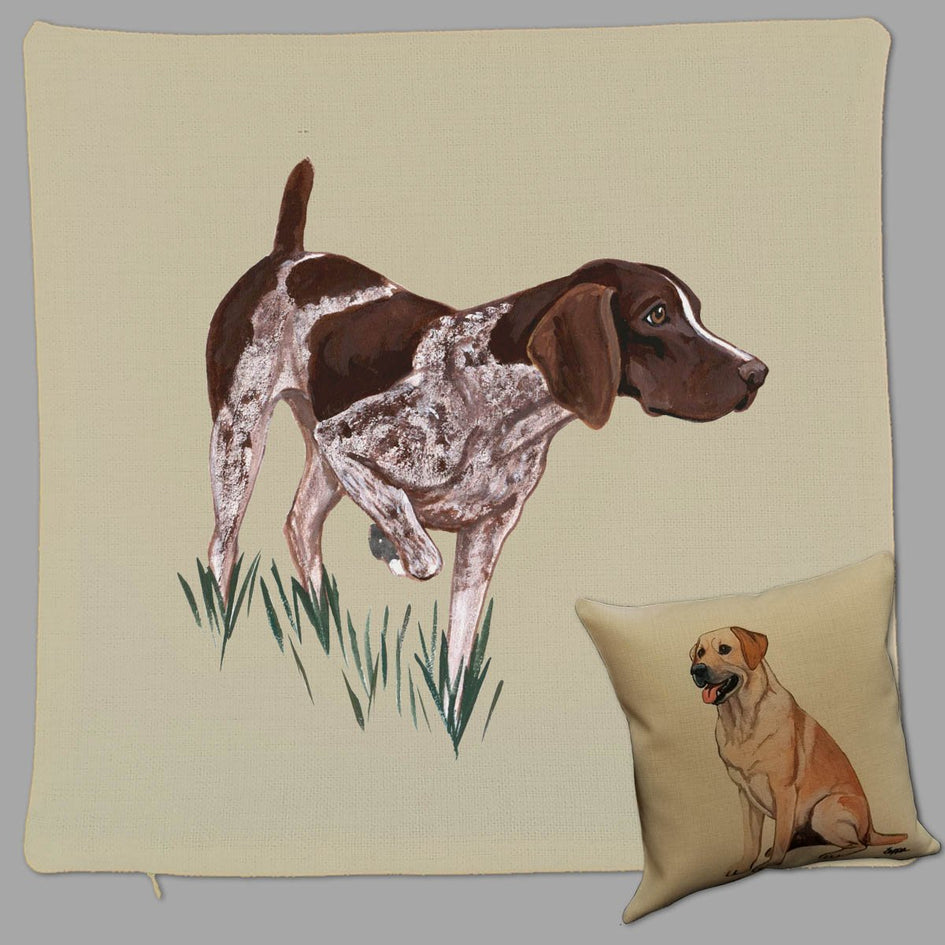 German Shorthaired Pointer Pillow Cover