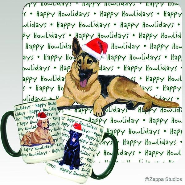 German Shepherd Dog Holiday Mug