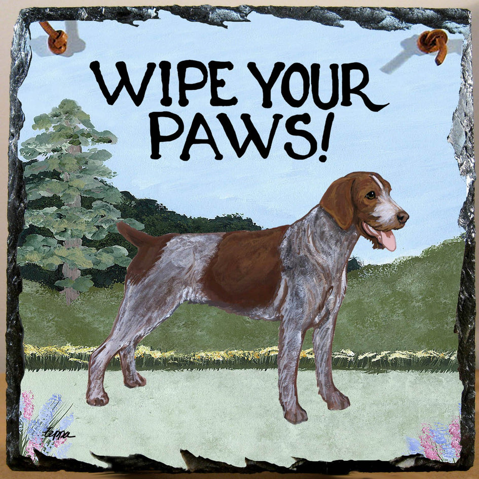 German Wirehaired Pointer Slate Sign