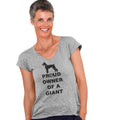 Giant Schnauzer Proud Owner - Women's V-Neck T-Shirt