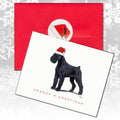 Giant Schnauzer Christmas Note Cards
