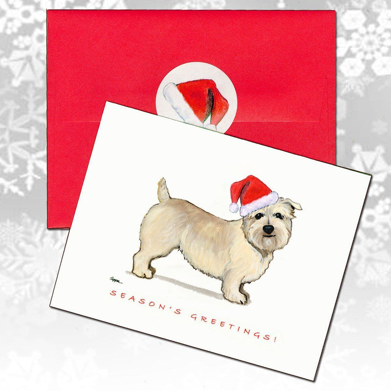 Glen of Imaal Terrier Christmas Note Cards