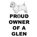 Glen of Imaal Terrier Proud Owner - Women's V-Neck T-Shirt