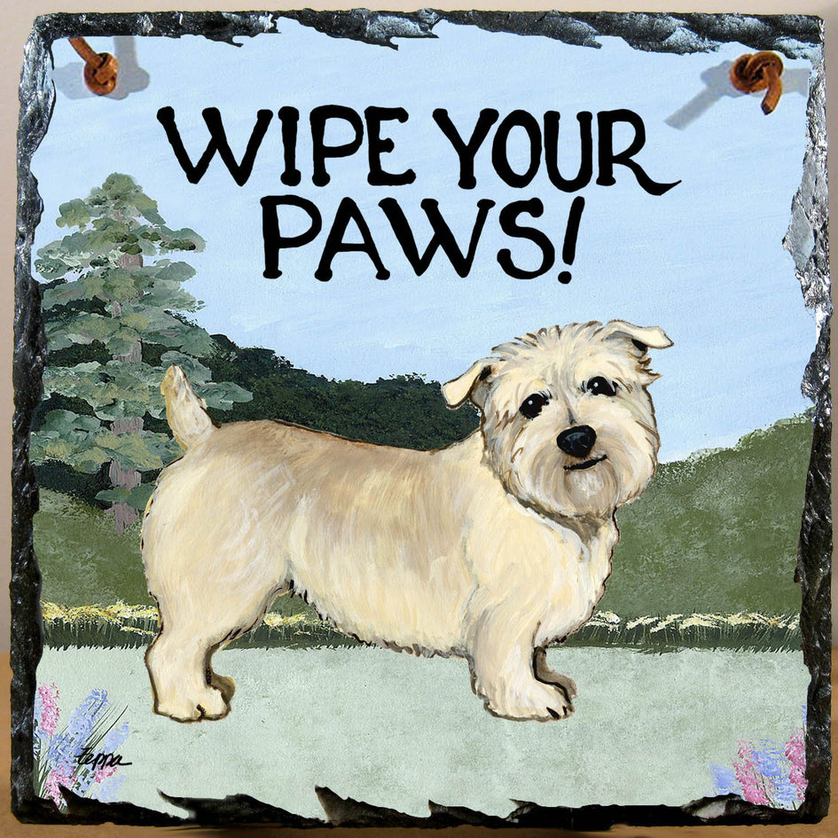 Glen of Imaal Terrier Slate Sign