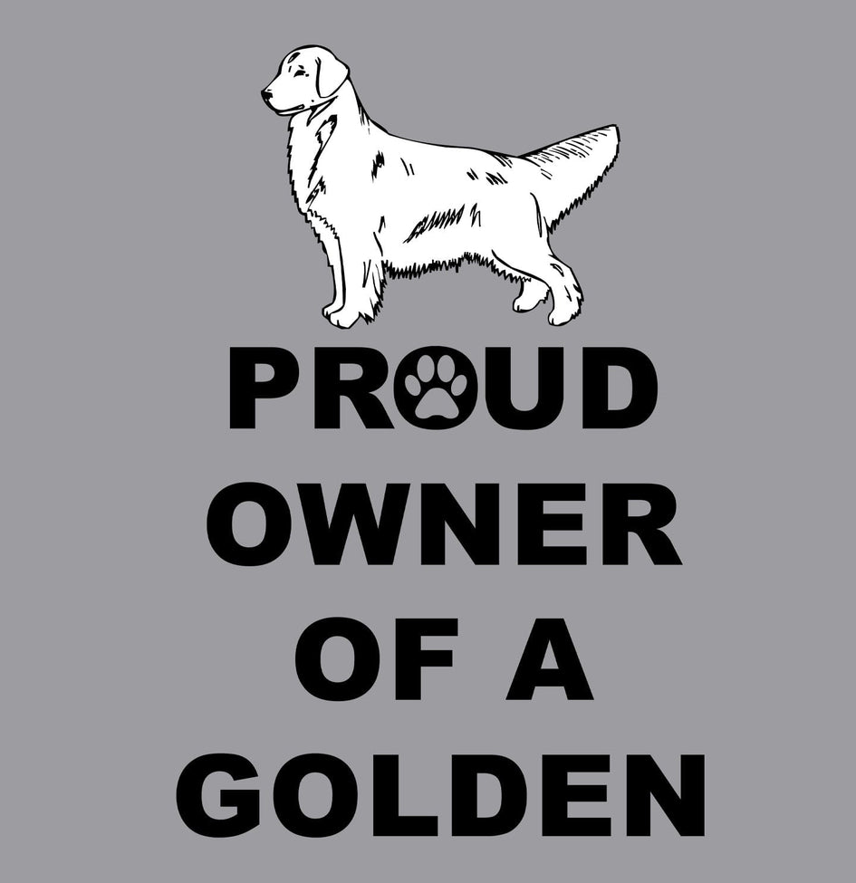 Golden Retriever Proud Owner - Adult Unisex Crewneck Sweatshirt
