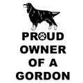 Gordon Setter Proud Owner - Women's V-Neck T-Shirt