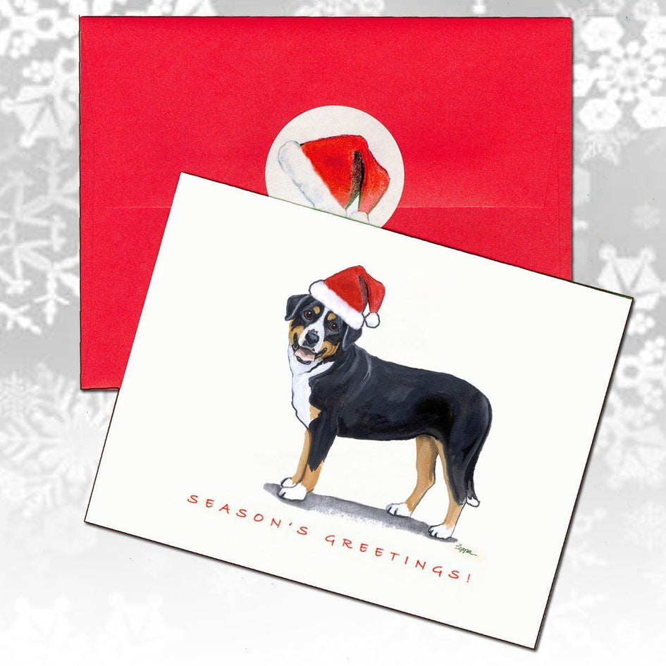 Greater Swiss Mountain Dog Christmas Note Cards