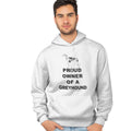 Tri-Color Greyhound Proud Owner - Adult Unisex Hoodie Sweatshirt