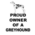 Tri-Color Greyhound Proud Owner - Adult Unisex Hoodie Sweatshirt