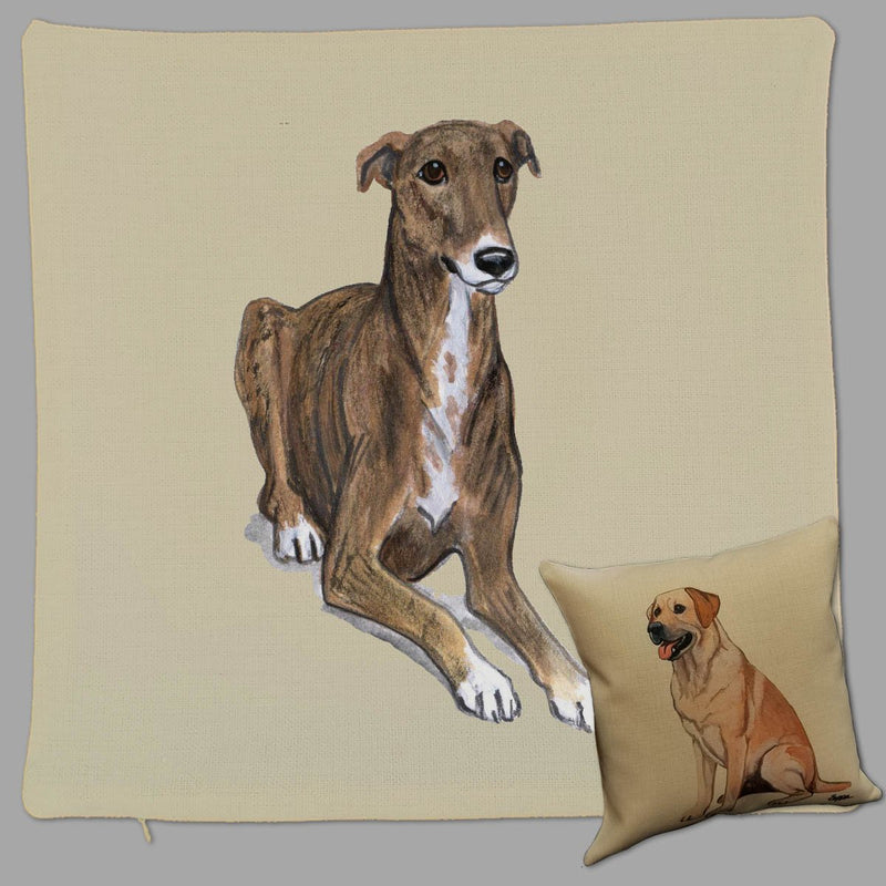 Greyhound Pillow Cover