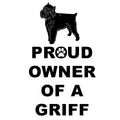 Brussels Griffon Proud Owner - Women's V-Neck T-Shirt
