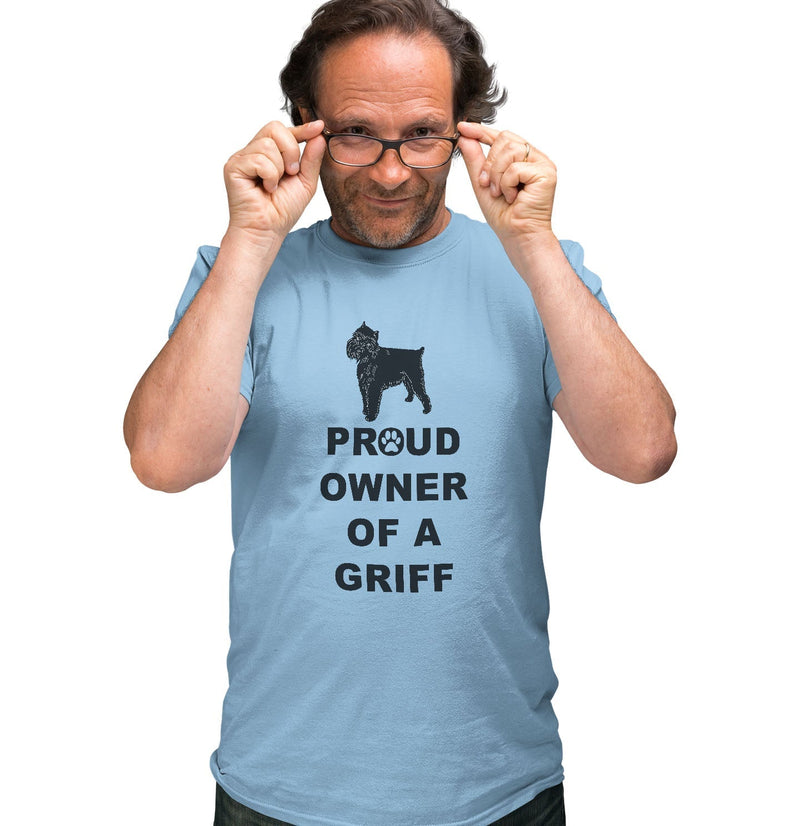 Brussels Griffon Proud Owner - Adult Unisex T-Shirt