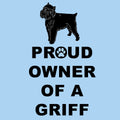 Brussels Griffon Proud Owner - Adult Unisex T-Shirt
