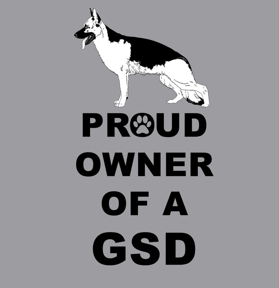 German Shepherd Dog Proud Owner - Women's V-Neck T-Shirt