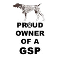 German Shorthaired Pointer Proud Owner - Women's V-Neck T-Shirt