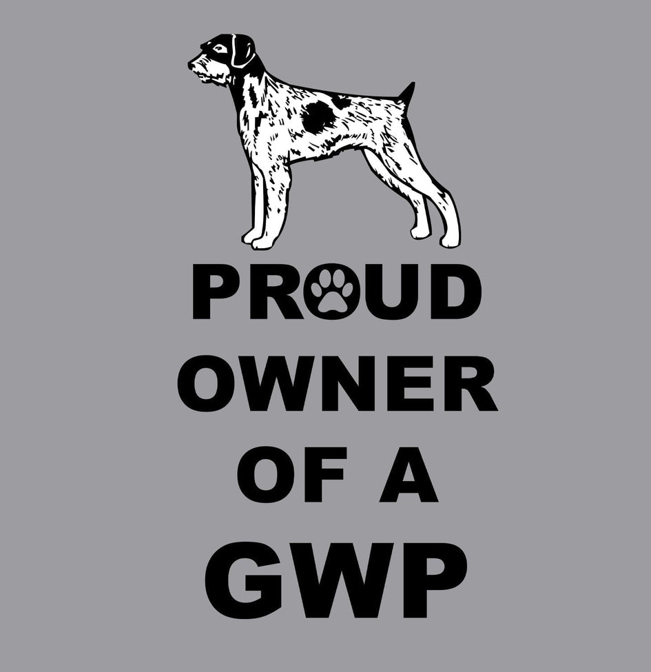 German Wirehaired Pointer Proud Owner - Women's V-Neck T-Shirt