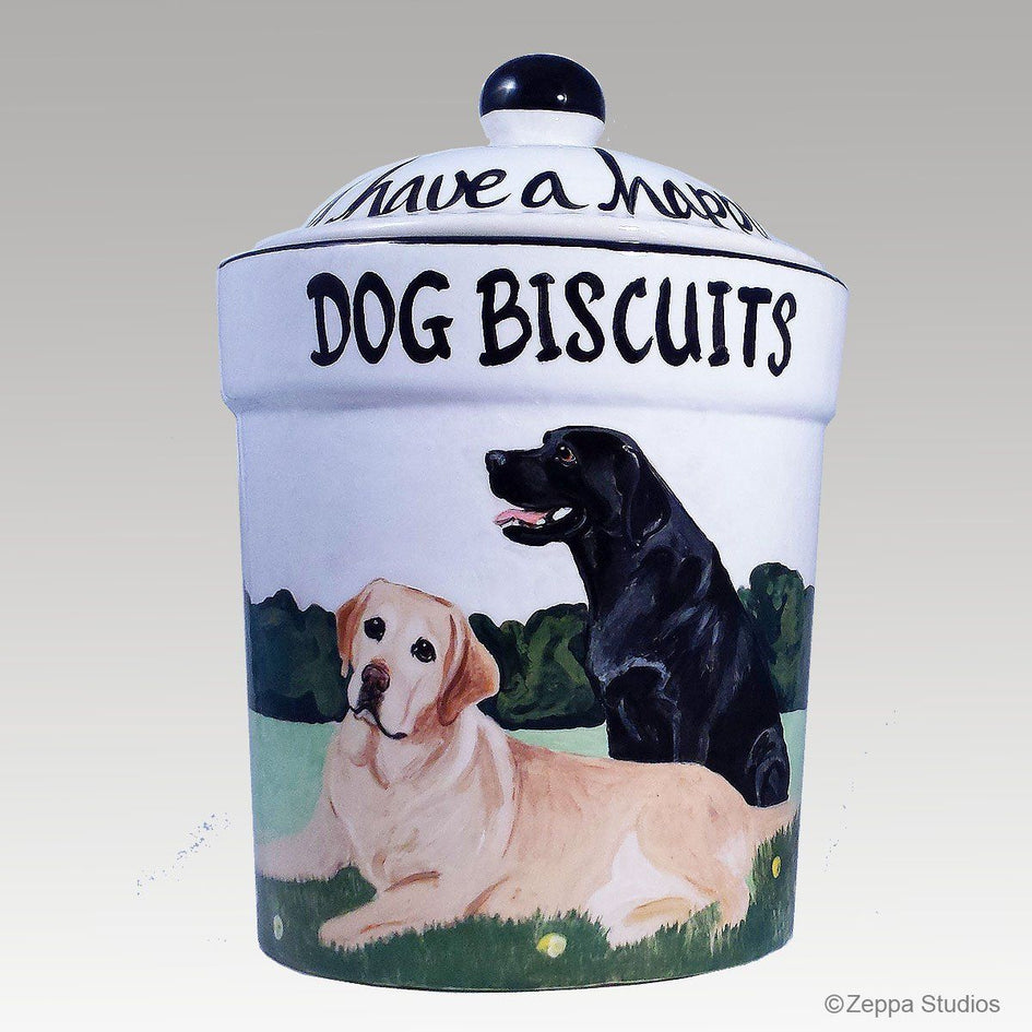 Hand Painted Treat Jar AKC Shop - Main Image
