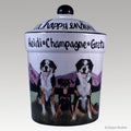 Custom Hand-Painted Personalized Treat Jar
