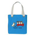 Haulin' Auss - Canvas Tote - Teddy the Dog T-Shirts and Gifts